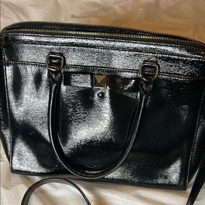 kate spade Black Patent Leather Tote